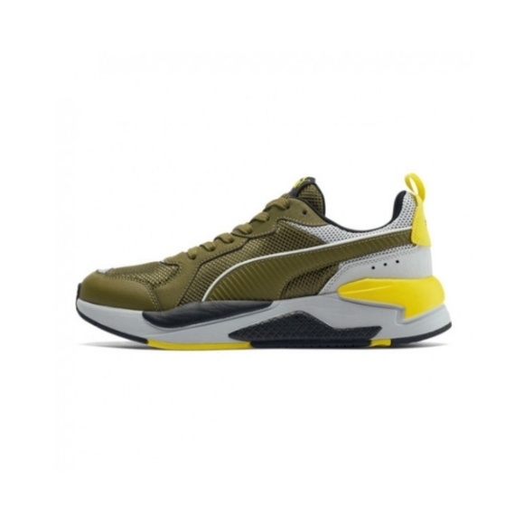 PUMA X-RAY Mesh Men's Sneakers in Dark Olive/High Rise - Picture 2 of 11